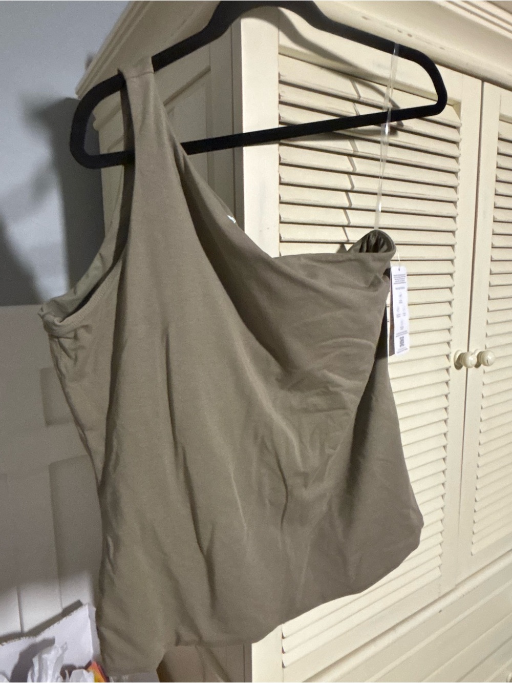 Lands' End Olive Green Sleeveless Top